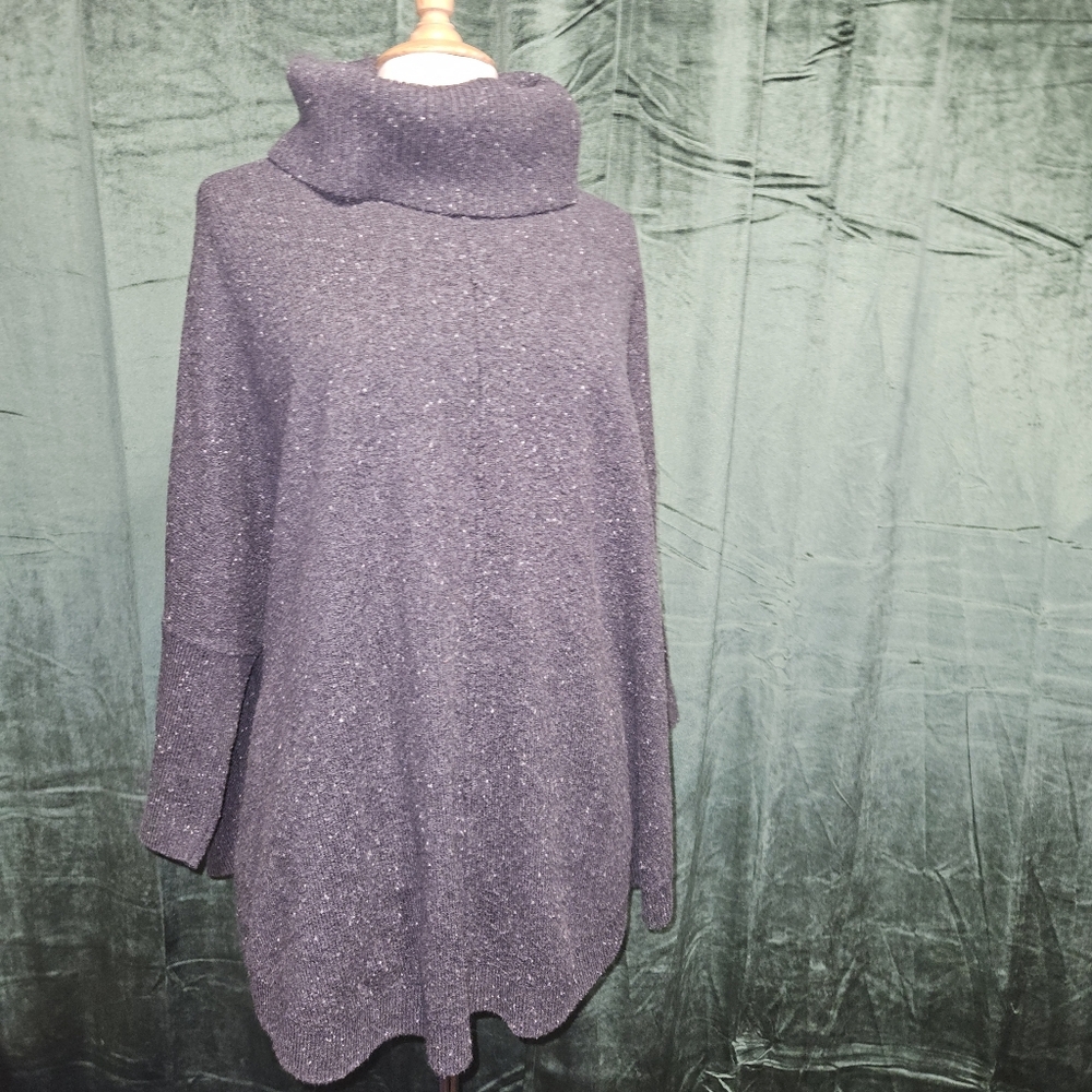 Loft Speckled Turtleneck Sweater